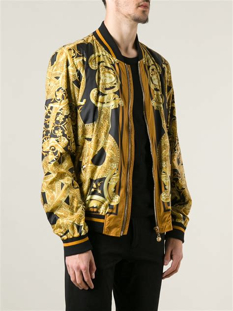 Versace bomber jacket men's